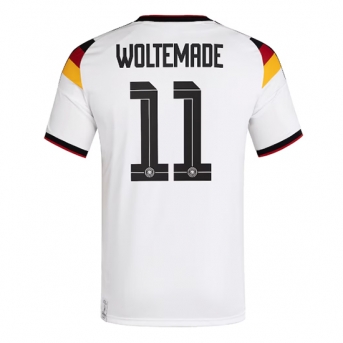 Billige Fotballdrakt Tyskland Nick Woltemade #11 Replika Hjemmedrakt VM 2026 Kortermet
